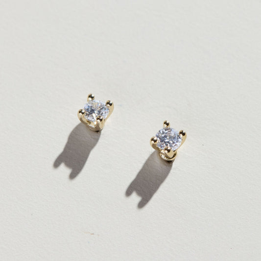 Elegant Crystal Stud Earrings