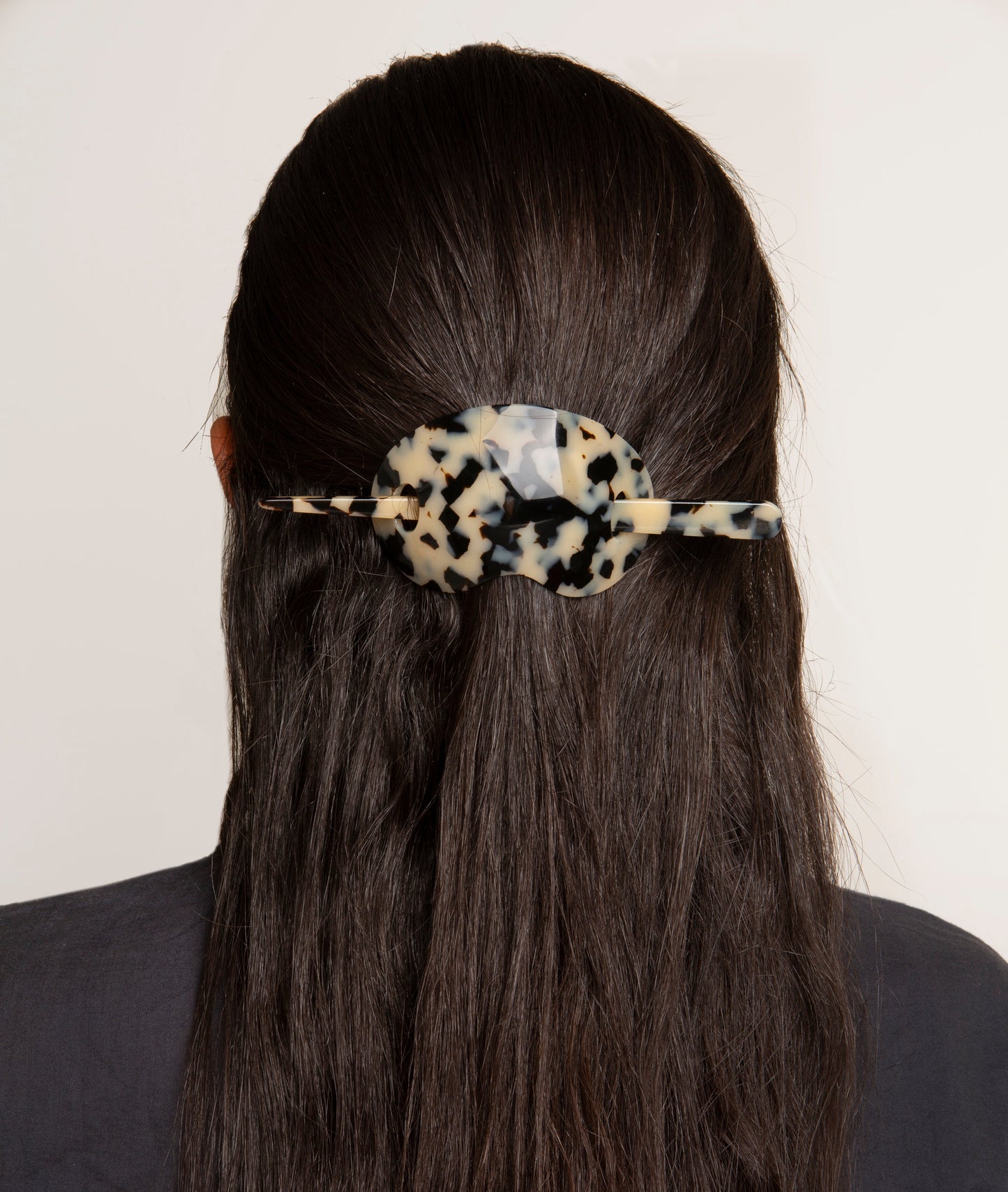 Bean Style Barrette Made of Durable Material