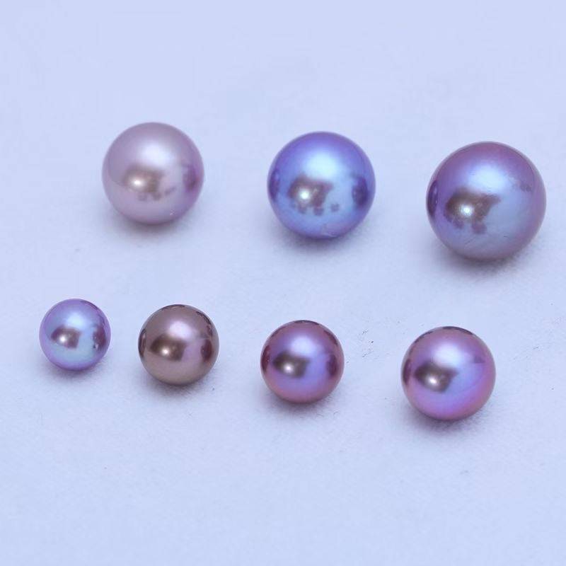 52-inch Purple Freshwater Pearl Rope Necklace