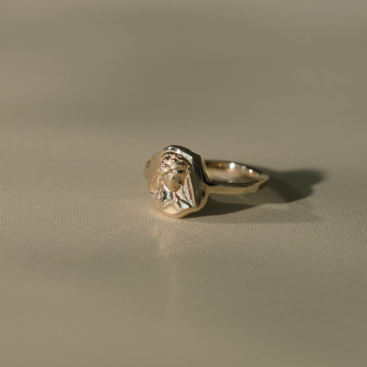 Elegant Molten Silver Ring for Everyday Wear