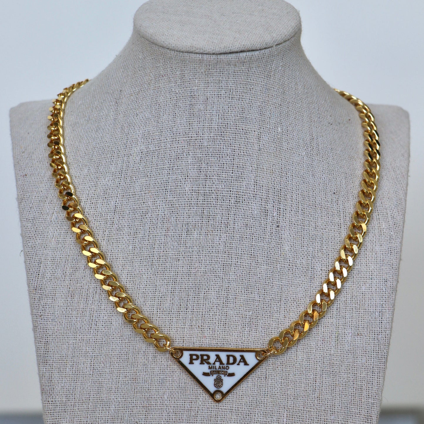 Milano Blanc Gold Necklace