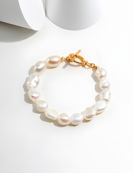 Unique Baroque Pearl Bracelet