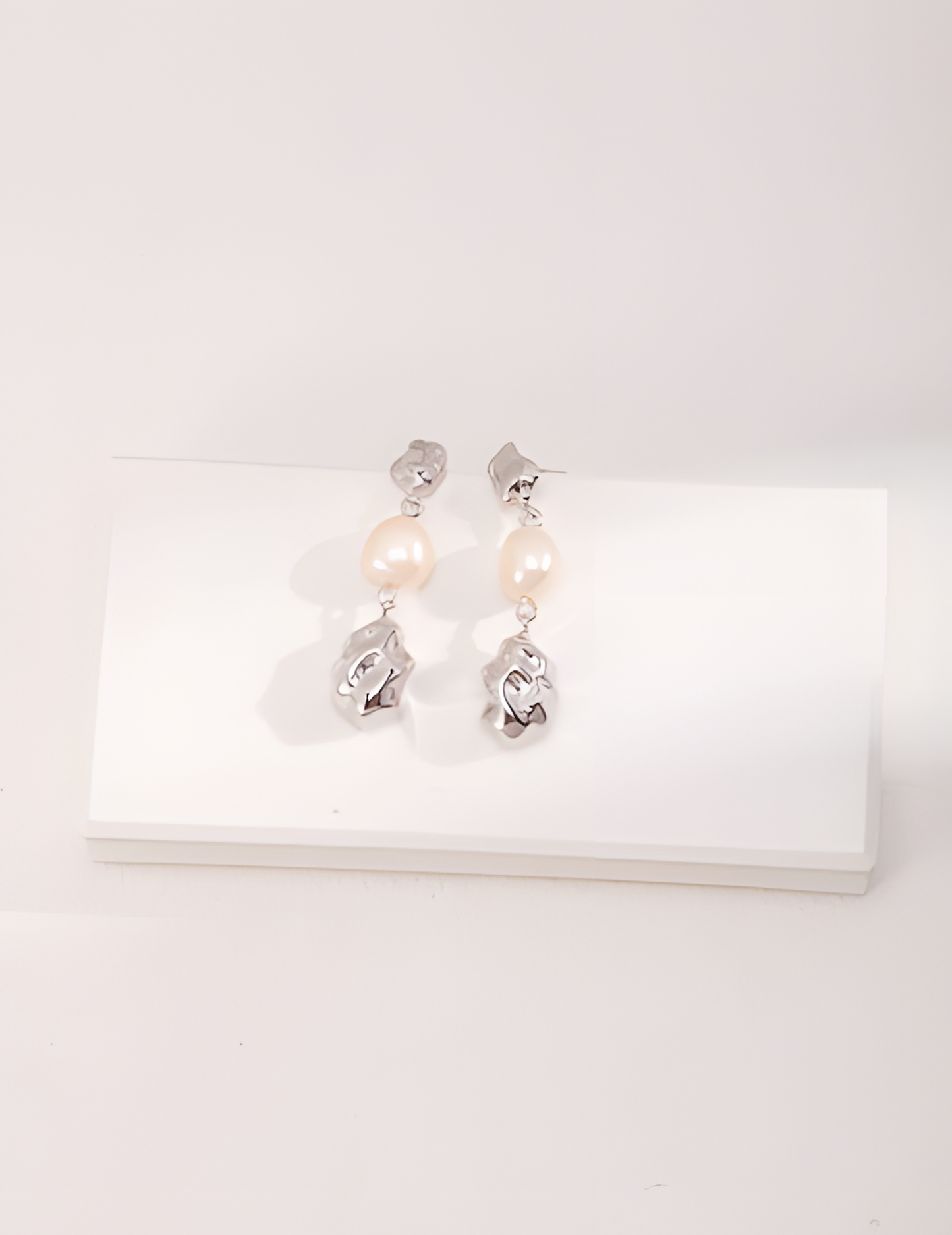 Baroque Natural Pearl Earrings