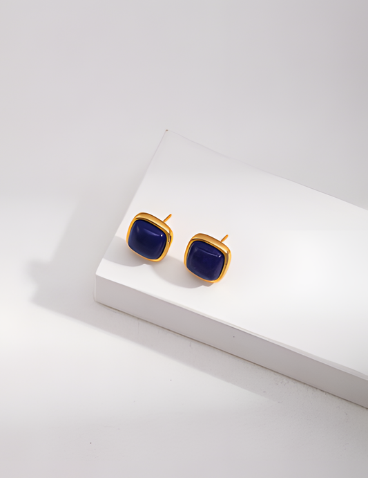 Lapis Lazuli Sterling Silver Earrings