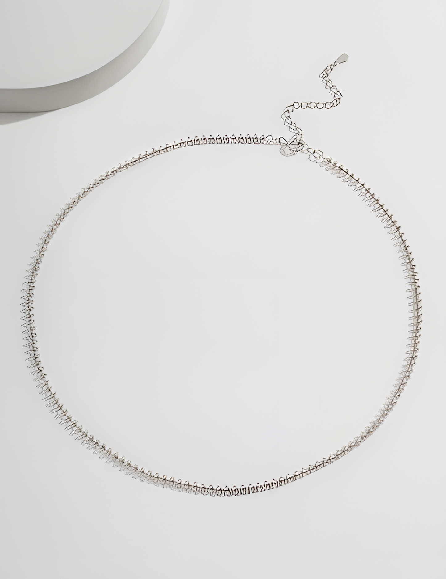 Silver Abacus Bead Chain