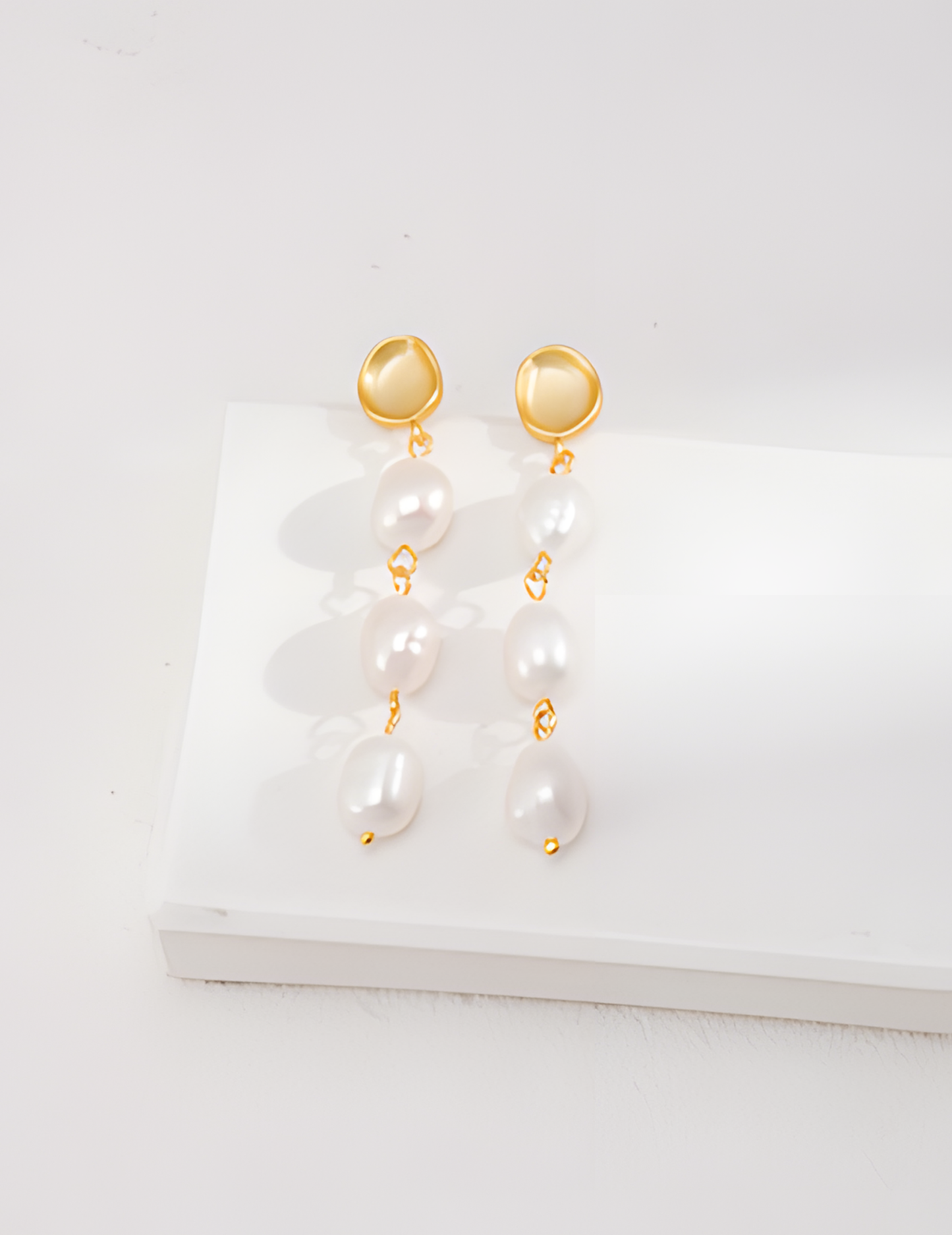 Unique Baroque Pearl Earrings