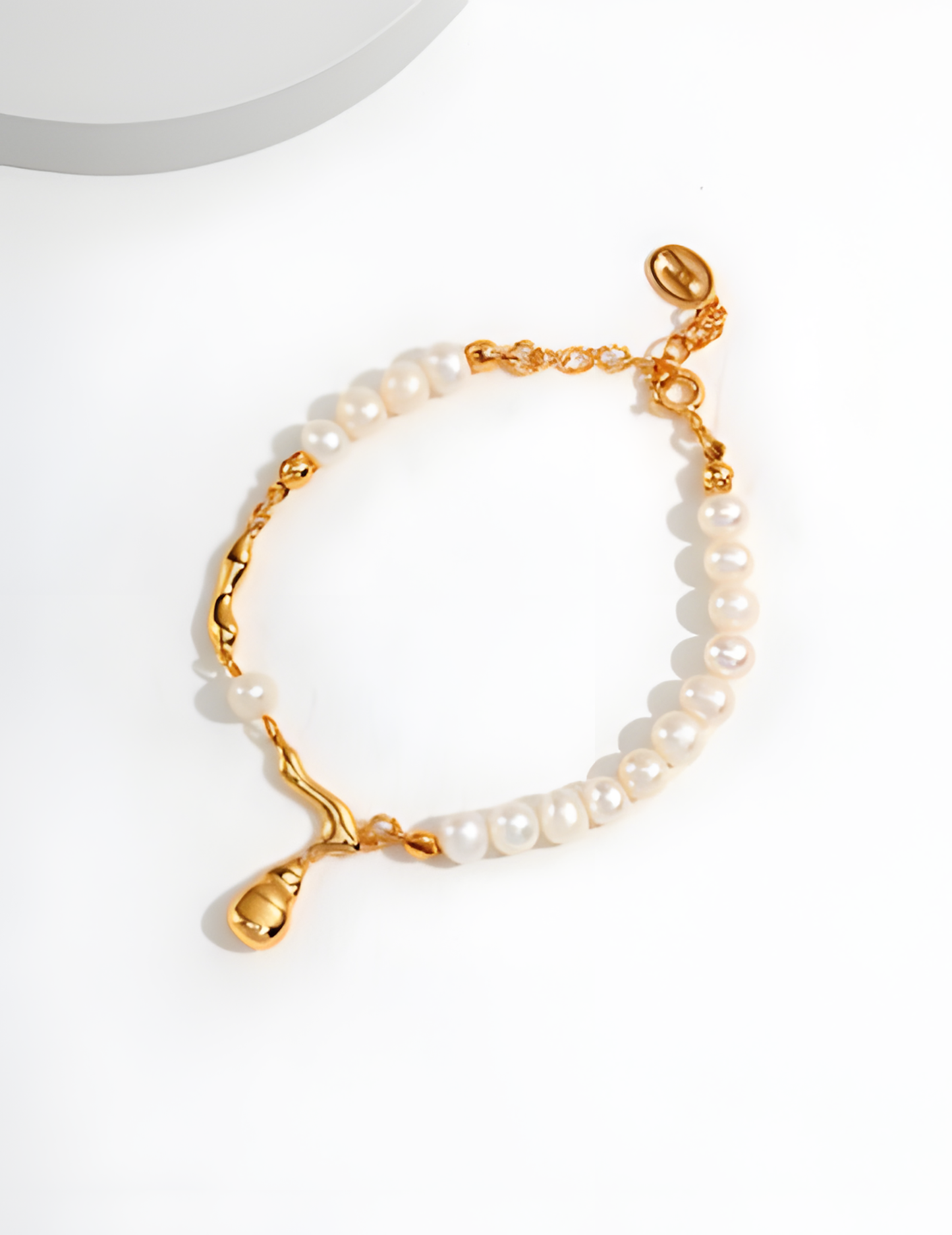 Silver Pearl Bracelet