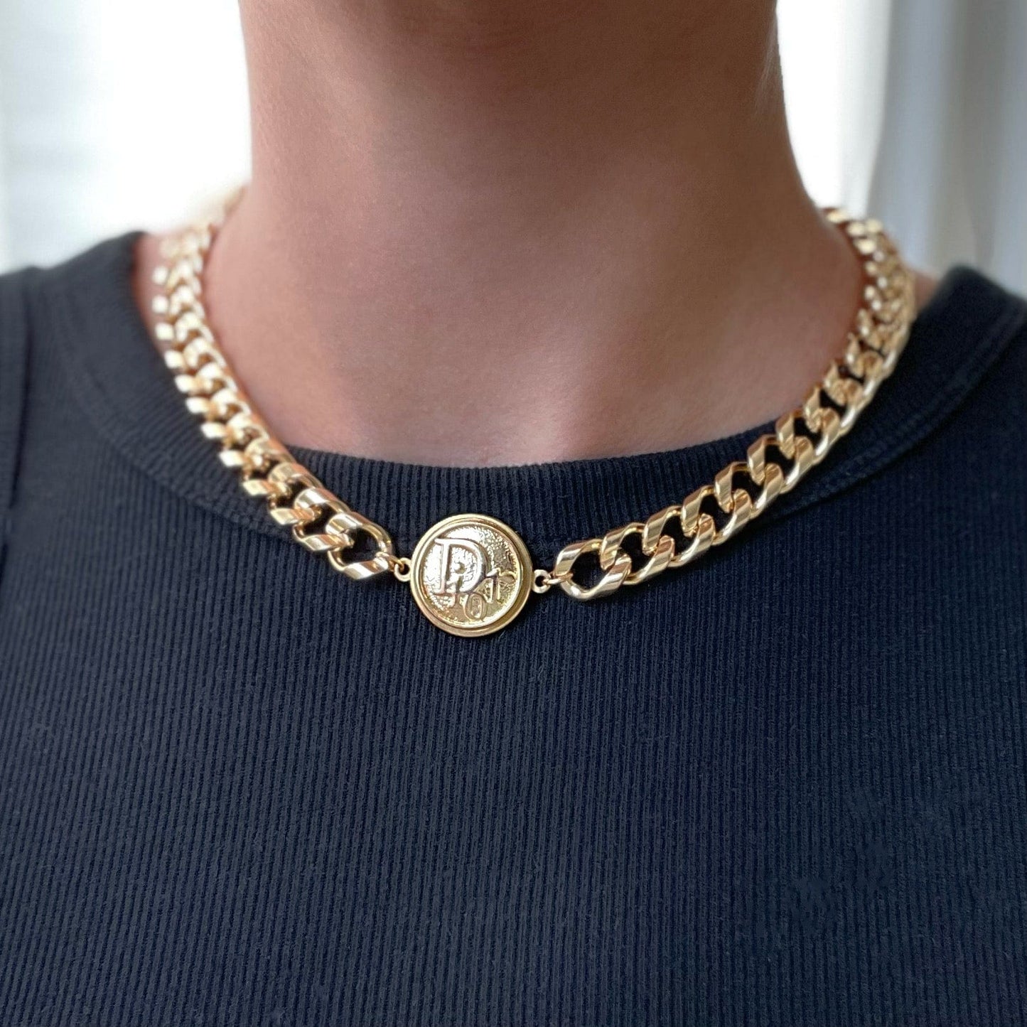 Dior Coin Choker