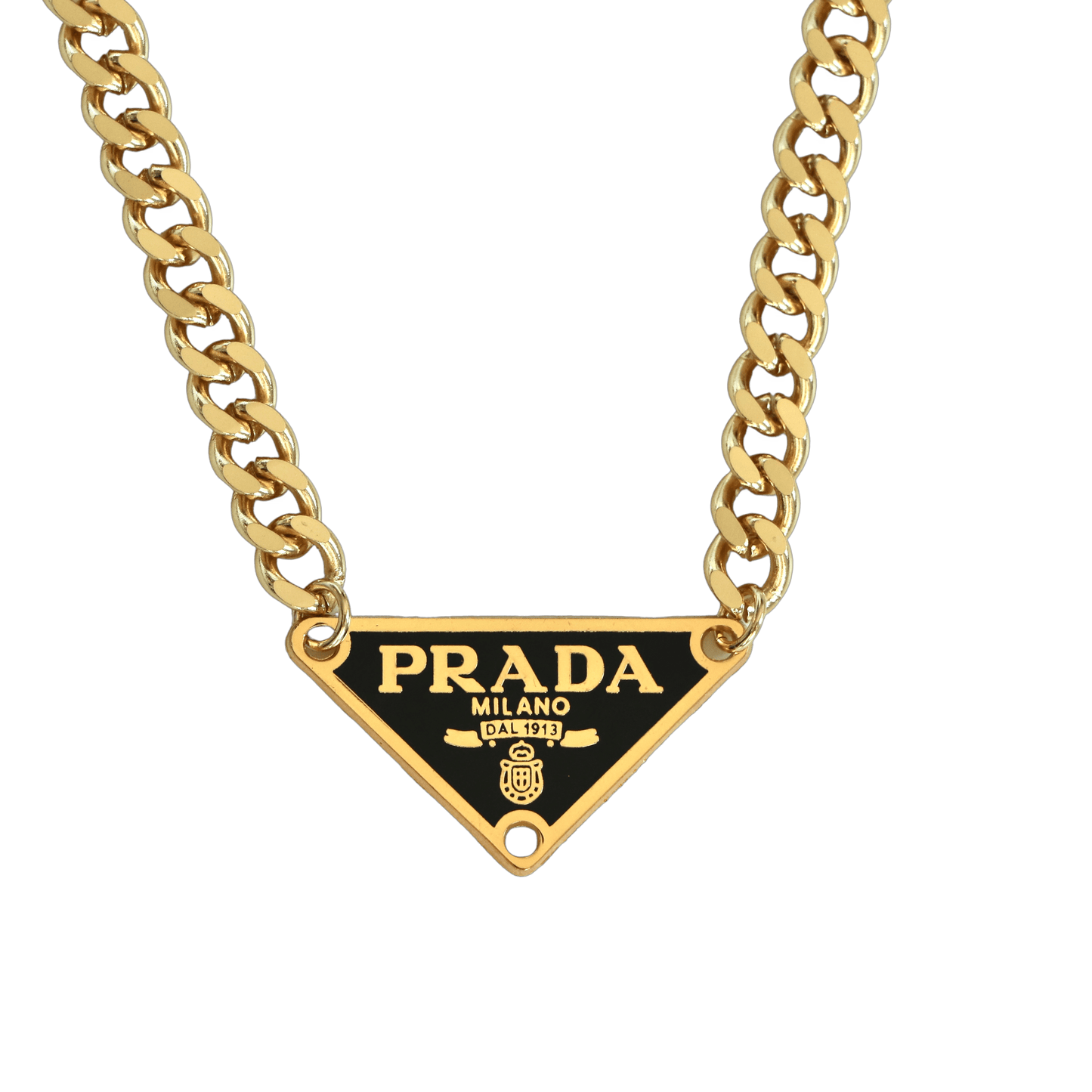 Milano Noir Gold Necklace