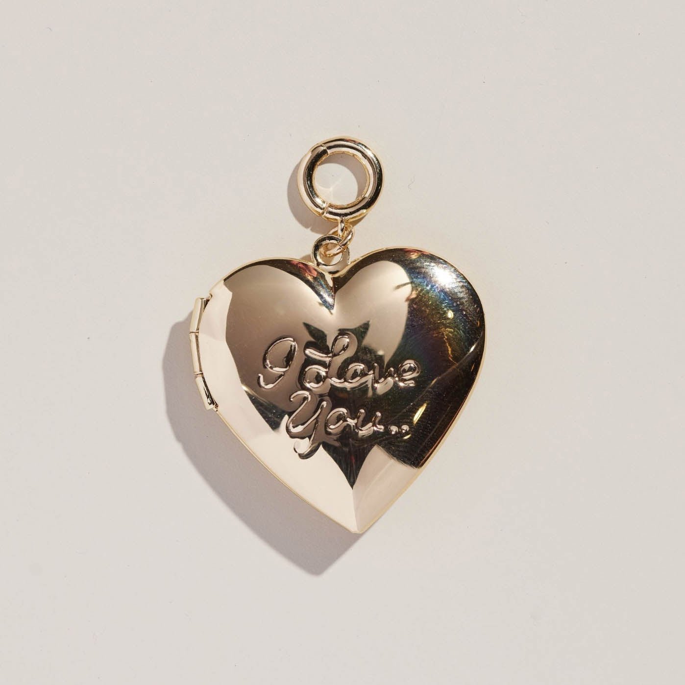 Large Silver Heart Pendant Locket