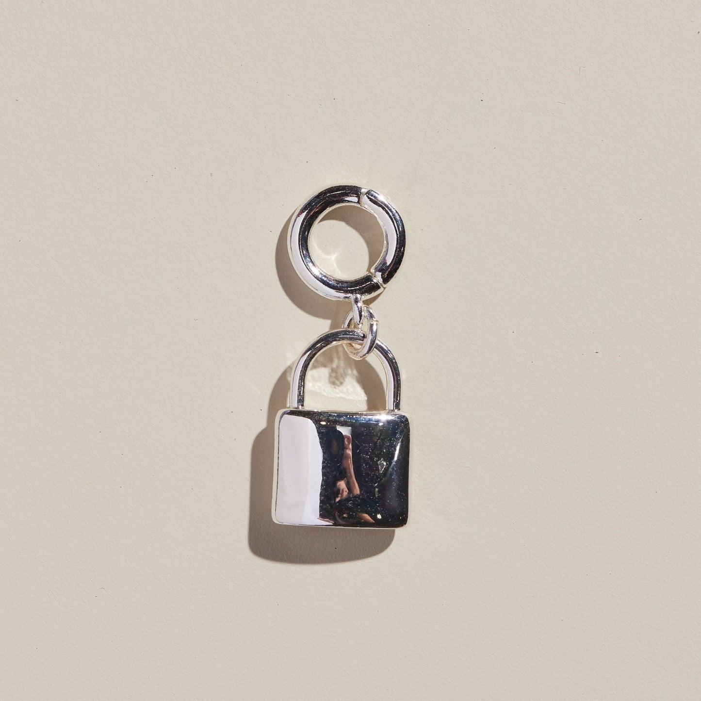 Stylish Lock Charm with Unique Design