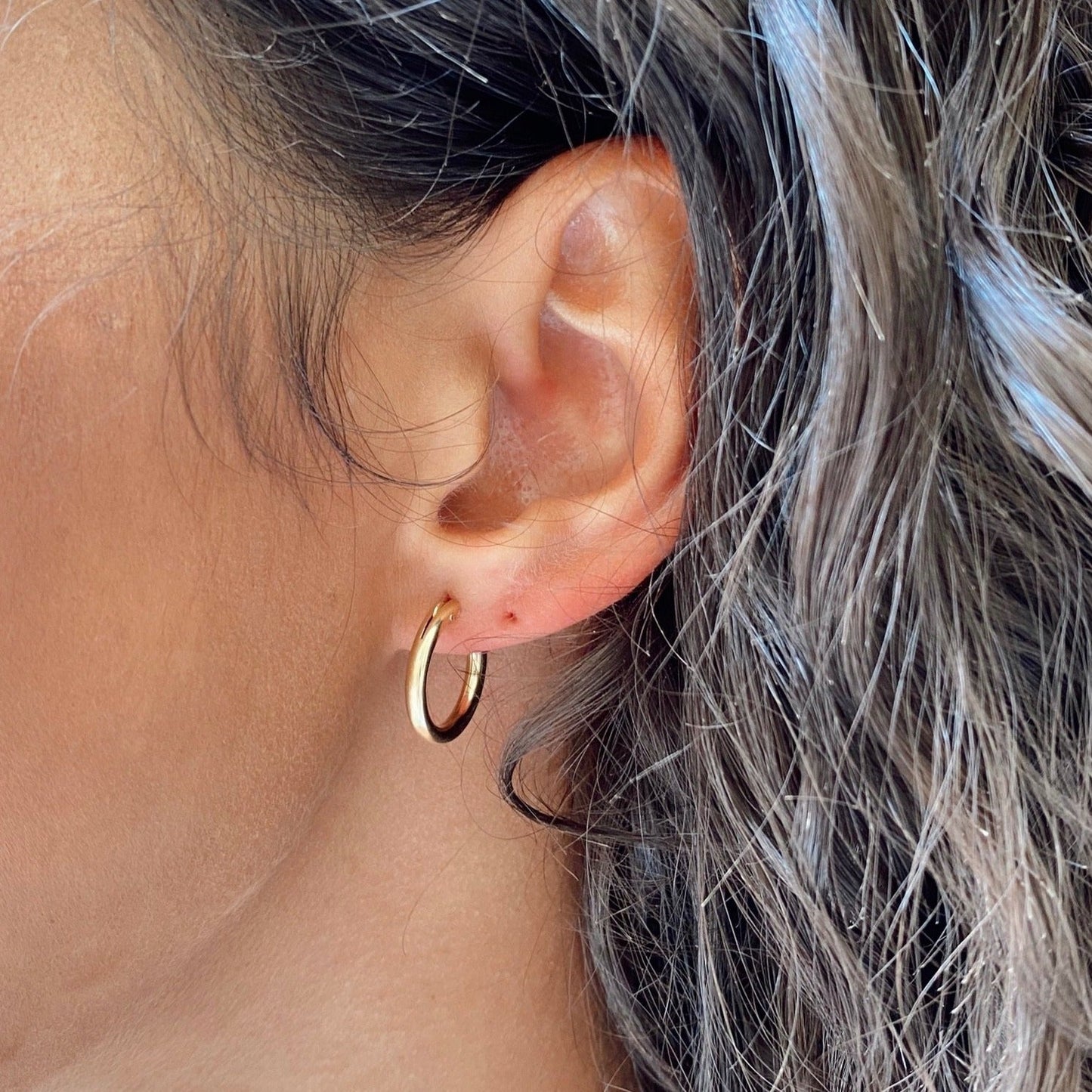 classic everyday hoop earrings