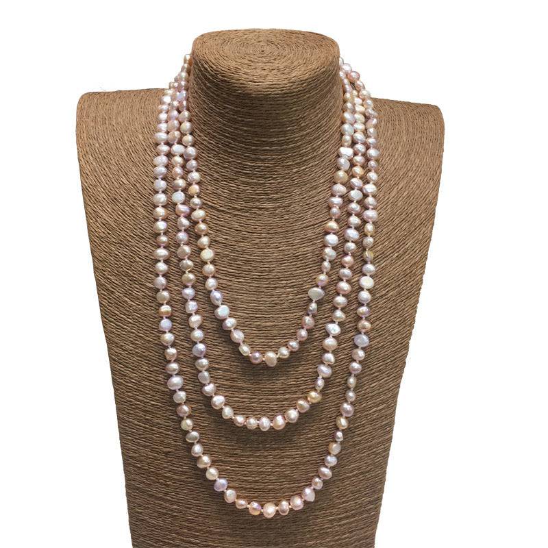 Baroque Freshwater Pearl Necklace 70 Inches Long