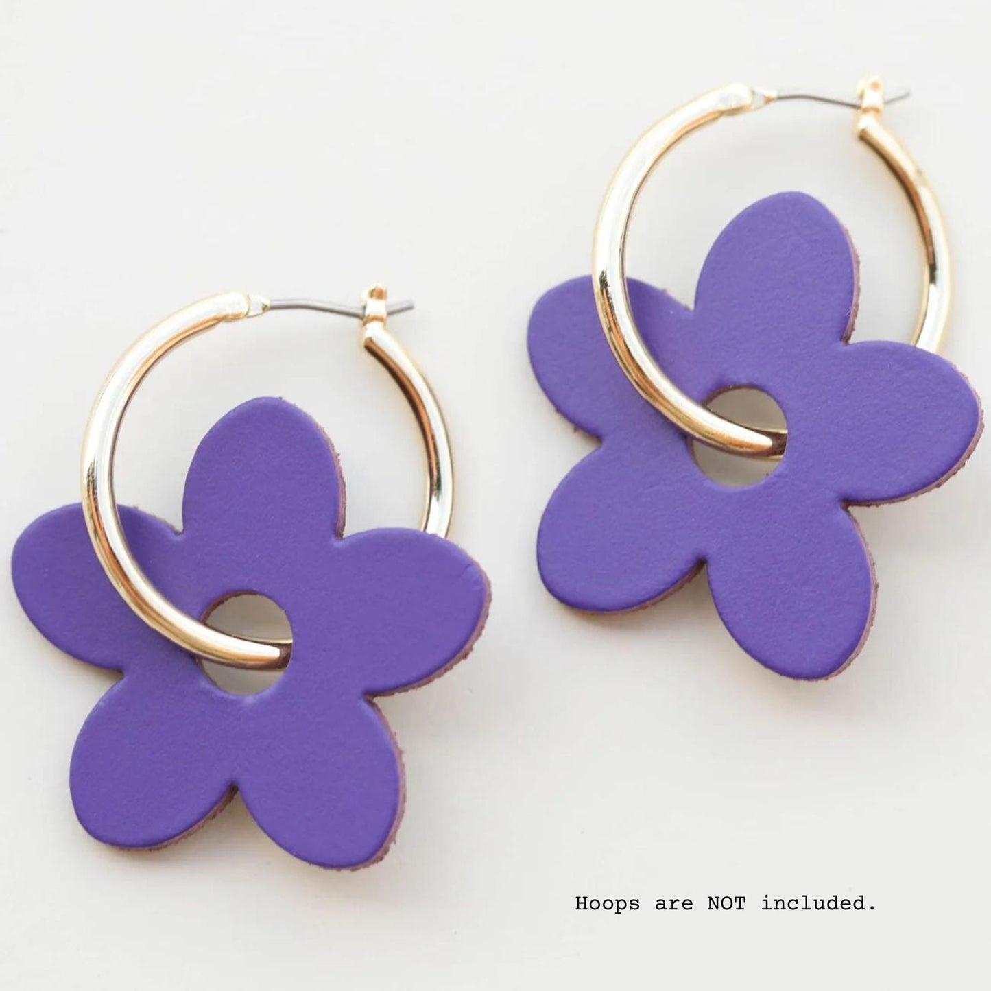 Purple Petal Charm Jewelry in Elegant Design