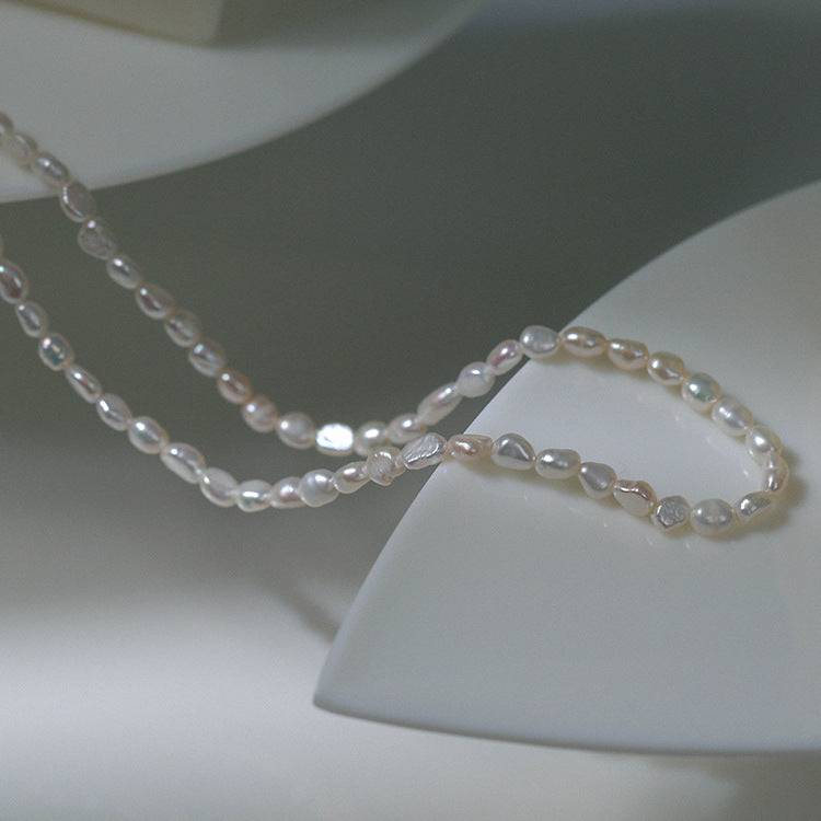 Baroque Pearl Beaded Freshwater Necklace