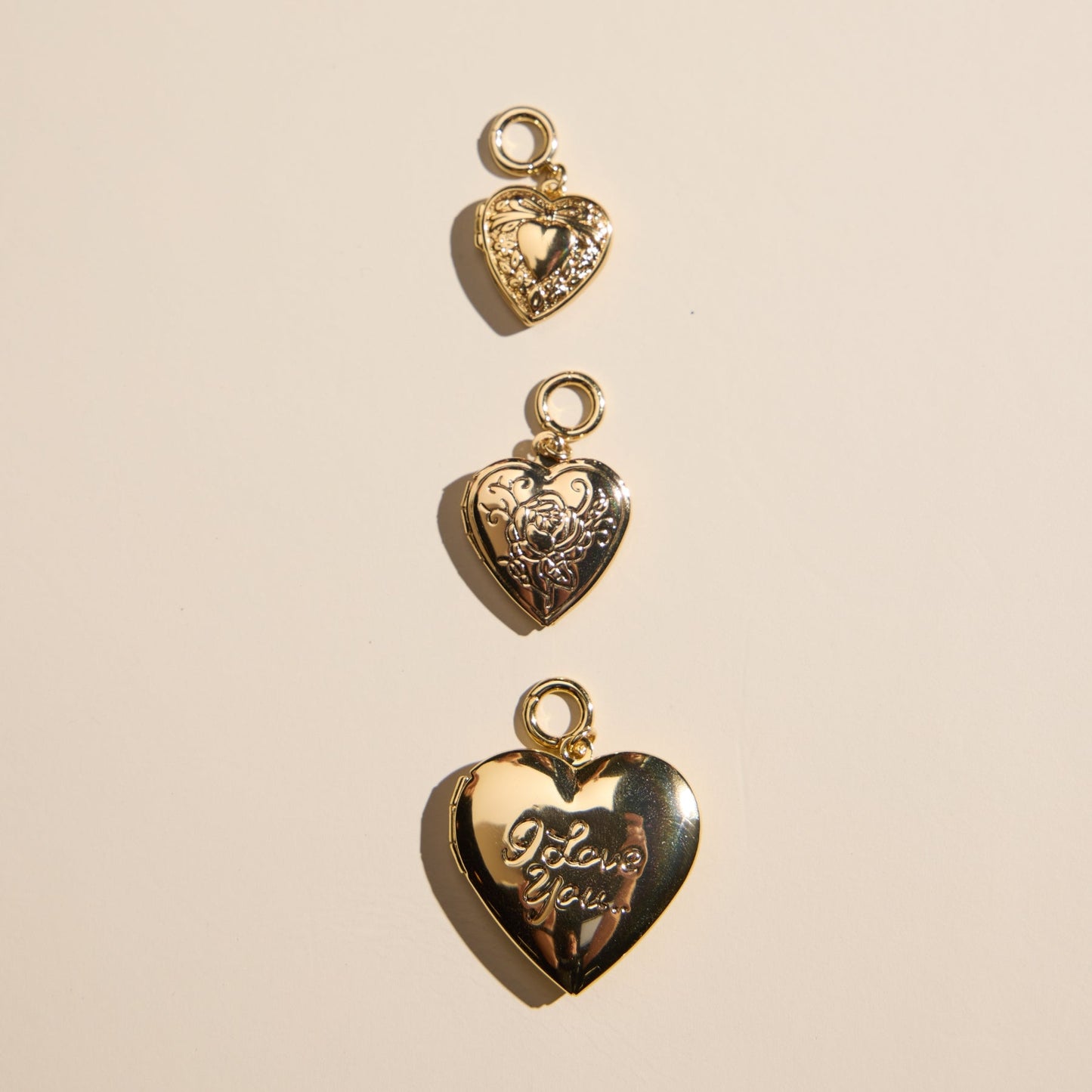 Silver Small Heart Locket Pendant