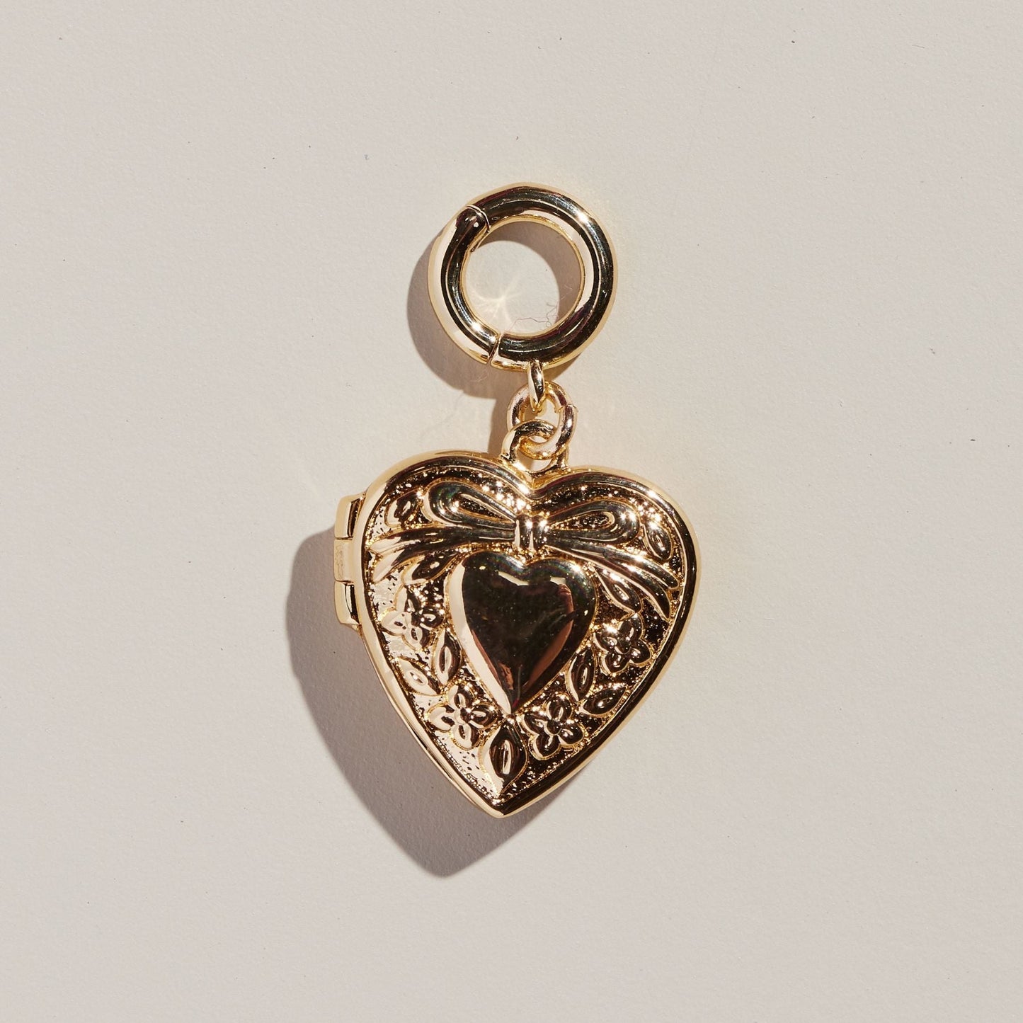 Silver Small Heart Locket Pendant